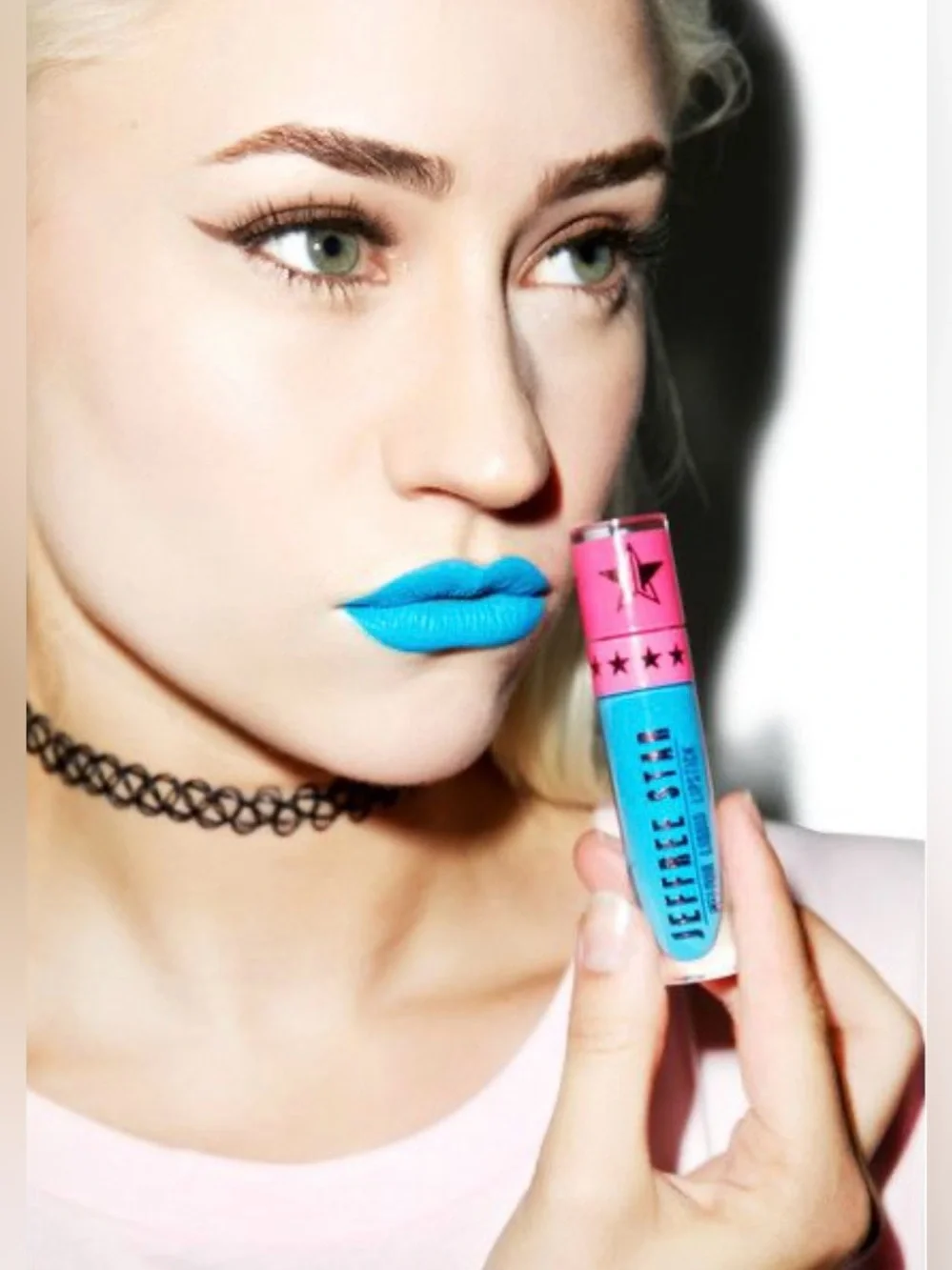 Jeffree Star Velour Liquid Lipstick JAWBREAKER Bright Blue New in Package